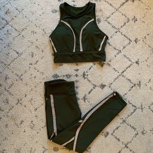 Fabletics Salar Mesh Leggings and Sports Bra